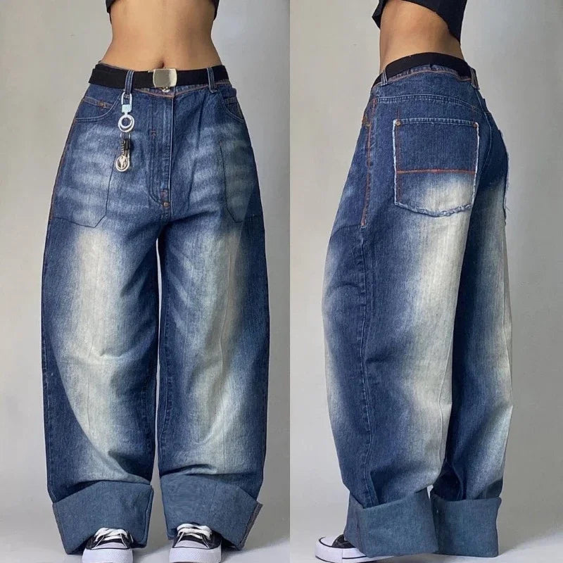 Calypsia - Jeans gamba larga